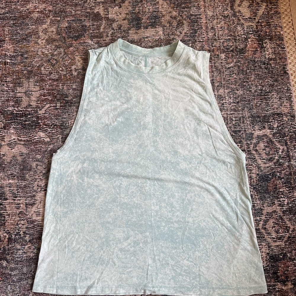 Lululemon All Yours Mint/Teal Tank Top